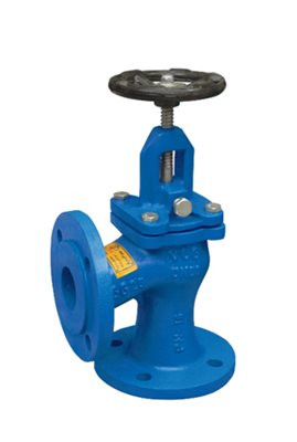 Globe Valve 90° PN16 Vog Iran – شیر سوپاپی ۹۰ درجه، بدنه چدن، مناسب کنترل جریان سیالات صنعتی