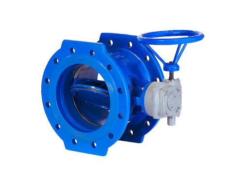 شیر پروانهای فلنجدار گیربکسی میراب PN16